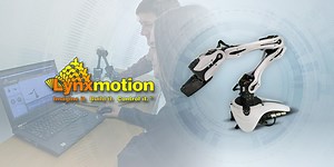 RobotShop Releases Lynxmotion’s New Articulated Robot Arm | RobotShop Community