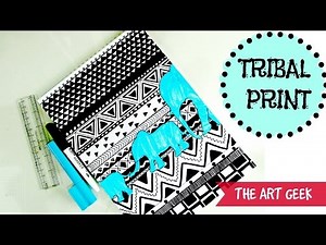 TRIBAL PRINT PATTERN