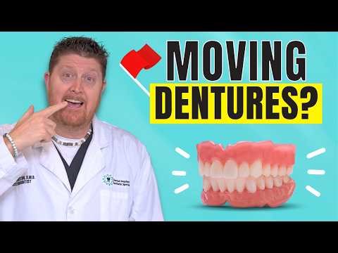 Moving or Slipping Dentures? Here's What You Need To Do