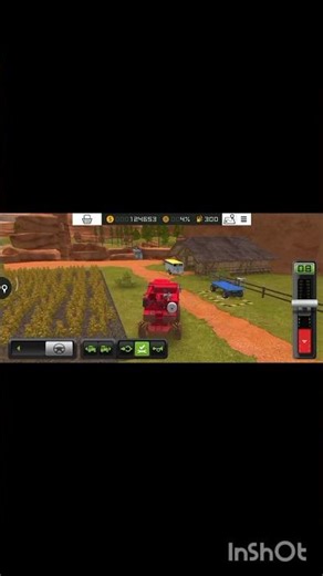 FS 18 Harvest Sunflower 🌻 #fs18 #gaming #viralshort #trending