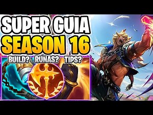 SETT SEASON 16 GUIDE | HOW TO PLAY SETT TOP EASILY AND FAST | BUILD, RUNES, TIPS, ADVICE AND MORE!