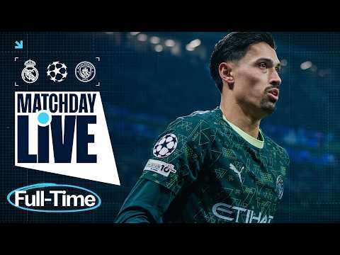 City beaten in Madrid | Real Madrid 3-0 Man City | UEFA Champions League