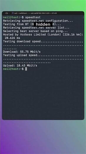 Useful Linux CLI Tools - Test your Internet Speed Using speedtest-cli