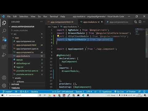 Angular 13 ngx-print Project to Print HTML to PDF Document With Custom CSS Classes in TypeScript