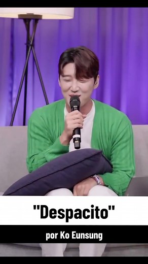 Apurrrrrrooooo~~ Al final solo se estaba riendo 😆 #KoEunsung #Hpresso #Despacito #LuisFonsi #koreansinger #musica #music #singer #고은성 #vocals #live #latinsongs