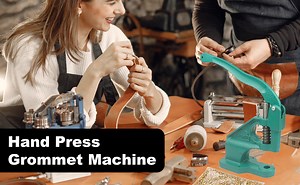 Watch REDDER Grommet Press Machine on Amazon Live