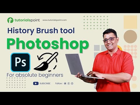 History Brush Tool Effect in Photoshop | Photoshop for Beginners | Tutorialspoint