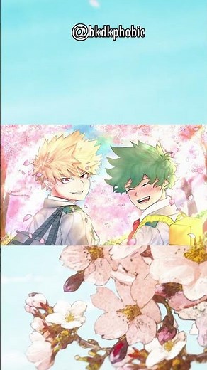 BakuDeku Art | Cherry Blossoms [11/60] #bkdkcherryblossoms