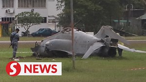 2.2K views · 16 reactions | Any decision to ground the use of Hawk 108 air fighter jets following the aircraft crash in Penang will be determined by the Armed Forces and Royal Malaysian Air Force (RMAF) chiefs, said Datuk Seri Hishammuddin Hussein at a press conference in Melaka on Wednesday (Nov 17). Read more at https://bit.ly/30BE0F2 WATCH MORE: https://thestartv.com/c/news SUBSCRIBE: https://cutt.ly/TheStar LIKE: https://fb.com/TheStarOnline | The Star | Facebook