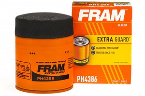 FRAM PH4386 Extra Guard Filter, 10K mile Oil Filter for Chevrolet, Suzuki, and Toyota Fits select: 2002-2011 TOYOTA CAMRY, 2022-2023 TOYOTA TUNDRA