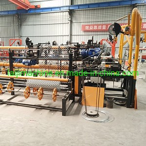 [Hot Item] Electric Chain Link Fence Weaving Machine Manufacturer