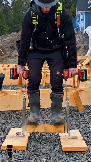 This Foundation Leveling Tool Is Genius! Adjustable Screw Jack for Perfect Concrete Forms