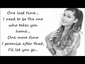 Ariana Grande - One Last Time (Lyrics Video)