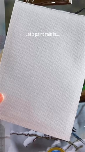 Artists and Travelers on Instagram: "Let’s paint rain in…. 3 2 1 . . . . (Rainfall art, acrylic art, gouache painting, canvas painting, painting, artwork,Acrylic painting, art reel, painting on paper, art journal, art reel, art tutorial , rainfall painting, commission art, commission painting, rain painting, rain) #artreels #artreelsofinstagram #artreel #paintingreels #paintingreel #artprocess #artvideo #artvideos #acrylicart #acrylicpainting #acrylic #artinspiration #artdaily #artinspo #artinst