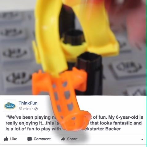 Roller Coaster Challenge is available now!! 50% Logic Game 50% Building Set 100% Awesome | ThinkFun