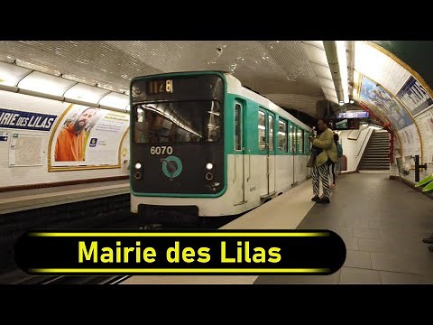 Metro Station Mairie des Lilas - Paris 🇫🇷 - Walkthrough 🚶