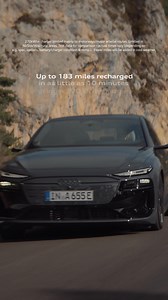 The practicality you need, with a charge time you’ll like. Performance in a new light. | Audi UK