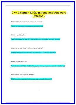 C Chapter 12 Questions and Answers Rated A1146 636x882