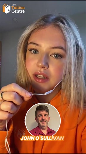 Imogen caught up with our Chemistry teacher, John O’Sullivan, to share some top tips to help you feel more confident in Chemistry. For more subject tips and study advice, check out our Instagram page. And if you’d like personalised support, explore our 1-1 grinds at www.thetuitioncentre.ie #leavingcert #chemistry