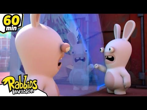 Are the Rabbids Trapped? | RABBIDS INVASION | 1H New compilation | Cartoon for Kids