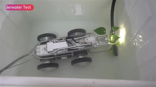 Municipal Drain Sewer Inspection Robot WIFI 360 Rotation Wide Angle Night Vision Siemens Touch Screen Control IP68 Waterproof