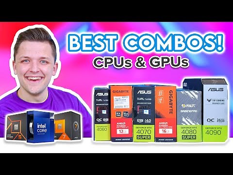 Best CPU & GPU Combos Right Now! 🛠️ [Top Pairings for 1080p, 1440p & 4K Gaming]