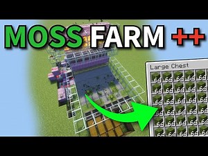 Minecraft Java EASY moss farm tweaks for better experience