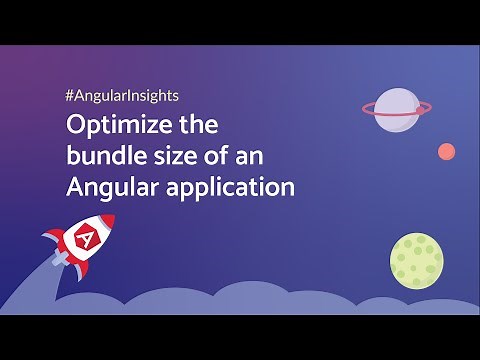 Optimize the bundle size of an Angular application