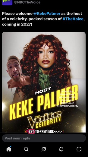 The Voice Celebrity 2027: Keke Palmer to Host with Queen Latifah, Joe Jonas, Riley Green