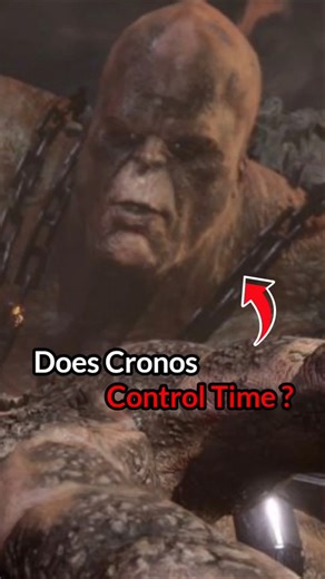 Why is Cronos called the Titan of Time ? #shorts #godofwar #kratos