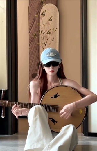 đàn nguyệt#zhongruan#cover#chinese music# nhachaymoingay#traditional Chinese musical instruments