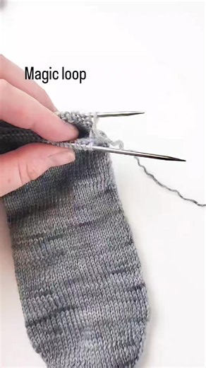 1.4K views · 17 reactions | Magic loop is my favorite way to knit in the round! It works for any number of stitches and goes pretty fast once you get the hang of it. Share this post with a friend who would love magic loop too! | Twice Sheared Sheep | Facebook