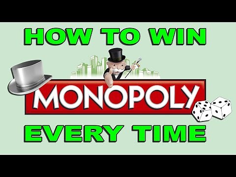 HOW TO WIN MONOPOLY BOARD GAME EVERY TIME YOU PLAY