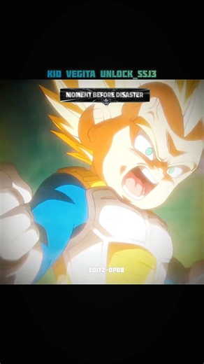 👀“Kid Vegeta’s First SSJ3 Rage Mode!! #dragonballdaima #vegita #animeedit #shorts
