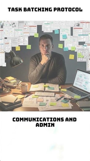 Task Batching Protocol (Time Management) #shorts #motivation