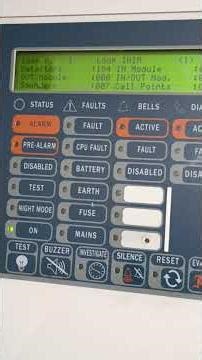 Check Loop Detail in INIM Smart Loop Addressable Fire Alarm system.