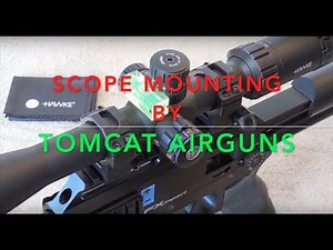 How to mount a scope by Tomcat Airguns
