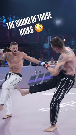 Bone-Crushing Leg Kicks in Combat Sports