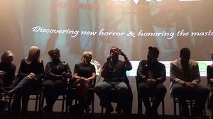 4 comments | The Q&A after the 30th anniversary screening of A Nightmare on Elm Street 4: The Dream Machine with director Renny Harlin and cast including Ken Sagoes, Tuesday Knight, Toy Newkirk, Lisa Wilcox, Andras Jones, Rodney Eastman, Brooke Bundy, Brooke Theiss, and Danny Hassell moderated by Brian Collins of Birth.Movies.Death. Sorry it is dark...bad lighting in the theater. | Screamfest Horror Film Festival | Facebook