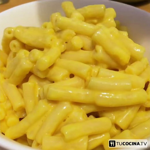 MACARRONES Con queso al estilo americano 🧀