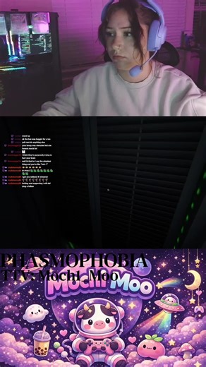 I really said ‘oh it’s quiet, must be safe’ … it was NOT safe 😭👻 #Phasmophobia #StreamerLife #HorrorGame