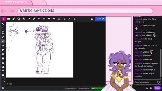 Redrawing stella Concept creating stella's next model