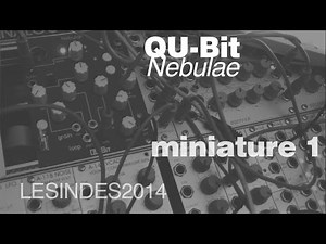QU-BIT NEBULAE // the modular SAMPLER // miniature 1 // plays Bach