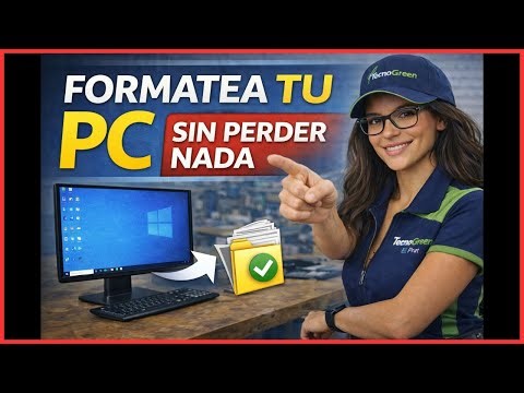 Cómo FORMATEAR un PC SIN PERDER DATOS (Windows 10 y 11) | Tutorial 2026
