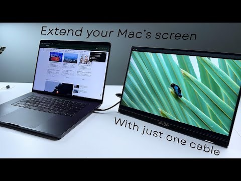 How to Extend Your MacBook Screen with Just One Cable | Tutorial