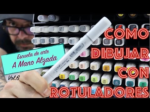 Rotuladores y cómo utilizarlos.