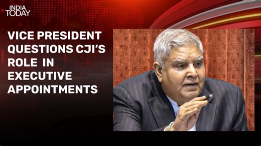 Video: Jagdeep Dhankhar's hard-hitting speech on judicial overreach