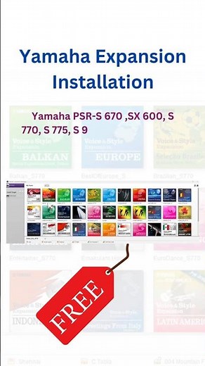 Yamaha Expansion Pack Installation