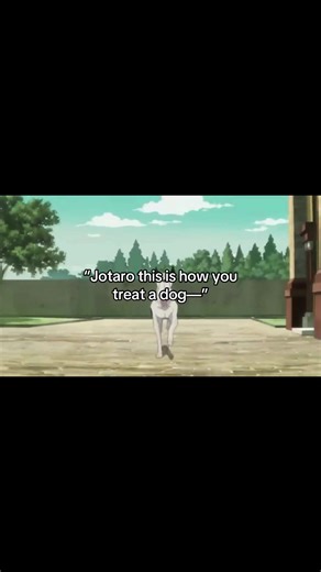Jotaro's Funny Dog Training Techniques in JoJo's Bizarre Adventure