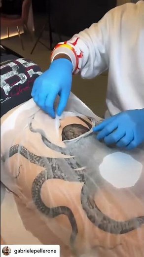 Beautiful Tattoo By Artist: @gabrielepellerone